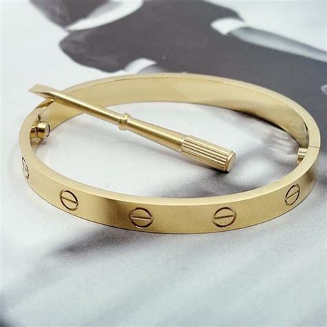 cartier love lock bracelet dupe|reproduction cartier love bracelet.